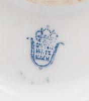 Unterweissbach ágaskodó lovak, porcelán, jelzett, kézzel festett, hibátlan, 18x14x10cm