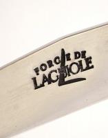 "Les choeurs de l'Aubrac" feliratú szuvenír kés(bicska), jelzett, szép állapotban, h:...