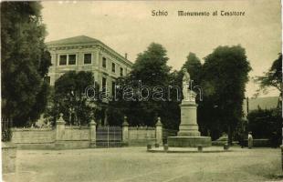 Schio, Monumento al Tessitore / statue (EK)