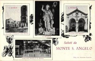 Monte SantAngelo, S. Michele / church interior, floral