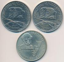 1980. 100Ft "Szovjet-magyar közös űrrepülés" (2x) + 1983. 100Ft "Széchenyi István&quo...