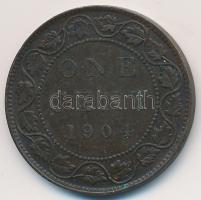 Kanada 1904. 1c Cu "VII. Edvárd" T:2,2-
Canada 1904. 1 Cent Cu "Edward VII" C:X...
