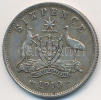 Ausztrália 1910. 6p Ag "VII. Edvárd" T:2-
Australia 1910. 6 Pence Ag "Edward VII&quo...