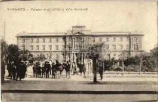 Taranto, Palazzo degli Uffici, Villa Garibaldi / palace, villa (EK)