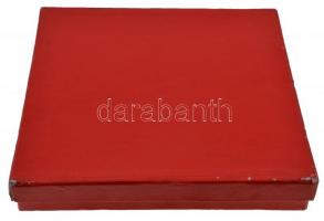 1977. "ODOT Kecskemét 1977 június 21-26." festett hollóházi porcelán plakett eredeti tokba...