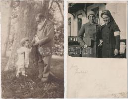 Gróf Zichy Ágost(1852-1925) jogász, utazó, földrajztudóssal kapcsolatos fotók, 4 db, 14x9 és 17x12 c...