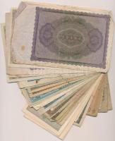 Német Birodalom / Weimari Köztársaság 1908-1923. 30db-os vegyes bankjegy tétel T:vegyes
German Empi...