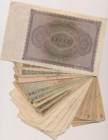 Német Birodalom / Weimari Köztársaság 1906-1923. 30db-os vegyes bankjegy tétel T:vegyes
German Empi...