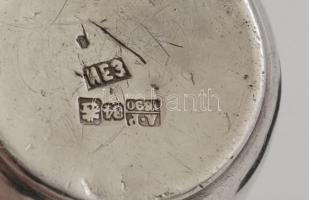 Ezüst vodkás pohár (Moszkva 1890), Ag.,32,3gr., jelzett, 6x5cm/Silver glass of vodka (Moscow 1890), ...