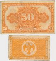 Orosz Polgárháború / Kelet-Szibéria / Távol-keleti Ideiglenes Kormány / Priamur Régió 1918. 10k + 19...