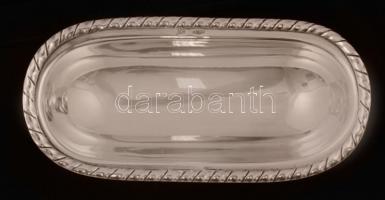 Ezüst fogpiszkálótartó, Ag.,38,7gr., jelzett, 6x5cm/ Silver toothpick, Ag. 38,7gr., marked, 6x5cm