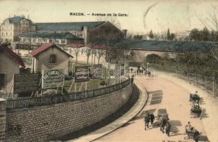 Macon, Avenue de la Gare / railway station street