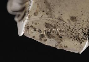 Ezüst szalvétatartó, Ag.,88,1gr., jelzett, 9x14x2cm/Silver napkin holder, Ag. 88,1gr., Marked, 9x14x...