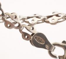 Ezüst fantázia nyaklánc , Ag., 5.9gr., jelzett, 45cm/Fantasy Silver necklace, Ag., 5.9gr. marked, 45...