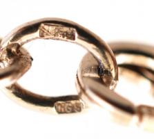 Ezüst "golyós"nyaklánc , Ag., 9,6gr., jelzett, 41cm/Silver necklace, Ag., 9,6gr. marked, 4...