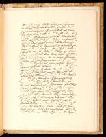 Den Stiftern des Handschriftenschatzes für das Frankfurter Goethemuseum 1906/7. Hergestellt für Herr...