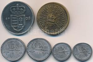 6db-os replika tétel, benne 1705. XX Poltura T:2