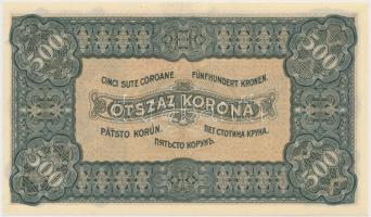 1923. 500K "T.W." jelöléssel, nyomdahely nélkül T:I
Hungary 1923. 500 Korona with "T...