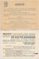 cca 1920-1930 Magyarországi Kárpát Egylet és  turistasággal kapcsolatos 6 db klf kisnyomtatvány