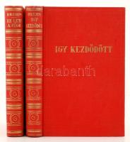 2 db történelmi regény: Brehm, Bruno: Így kezdődött. Apis és Este. Bp., 1938, Grill Károly. Vászonkö...