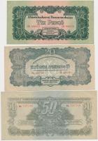 1944. 1P-1000P (8xklf) "A Vörös Hadsereg Parancsnoksága" teljes sor T:I-,II,II-,III
1944....