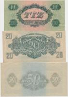 1944. 1P-1000P (8xklf) "A Vörös Hadsereg Parancsnoksága" teljes sor T:I-,II,II-,III
1944....
