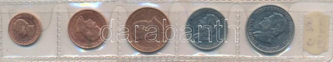 Türkmenisztán 1993. 1t-50t (5xklf) T:1-,2
Turkmenistan 1993. 1 Tenge - 50 Tenge (5xdiff) C:AU,XF