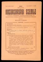 1940-1943 A Közgazdasági Szemle 6 db száma