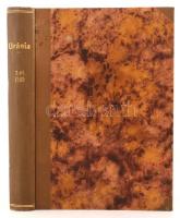 1909 Uránia. Népszerű tudományos folyóirat. Teljes évfolyam. 1-12. szám. Teljes, hiánytalan! Szerk. ...