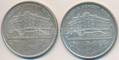 1993. 200Ft Ag "MNB" (2x) T:2,2-