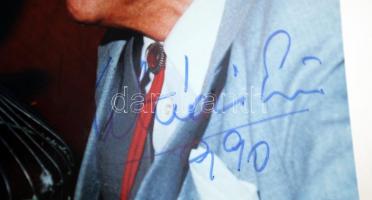 Kibédi Ervin színművész dedikált fotó. Karsai Sándor fotója 18x12 cm