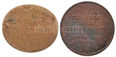 Iván István (1905-1968) 1951. "Fővárosi Tanács Budapesti Testnevelési és Sportbizottság / Váltó...