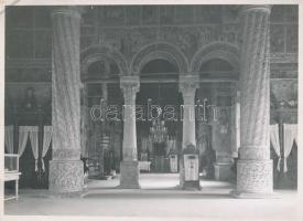 cca 1942 Fényképek Erdélyből, Romániából, 3 db feliratozott fotó, 12x17 cm és 18x24 cm