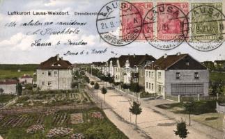 Lausa-Weixdorf (Dresden), Dresdnerstrasse / street (EB)