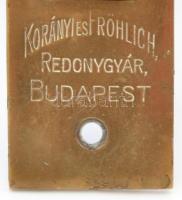 cca 1910 Redőnybehúzó, Korányi és Frölich Redőnygyár, Budapest, jó állapotban
