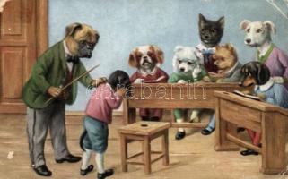 Dog classroom, dog students (EK)