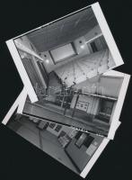 1973 Budapest, Béke mozi kívül-belül, 6 db korabeli negatívról készült modern nagyítás, 10x15 cm