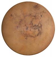 Pálffy Gusztáv (1942-) 1982. "Kodály Centenárium Kecskemét" Br plakett eredeti tokban (85m...