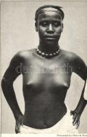 African folklore, erotic nude, photograph by Henri de Mon (non PC) (r)