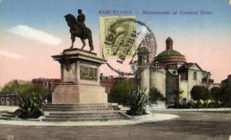 Barcelona, Monumento al General Prim