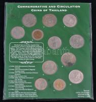 Thaiföld 1966-2000. 1B-10B (12xklf) díszkiadásban T:1-,2
Thailand 1966-2000. 1 Baht - 10 Baht (12xd...