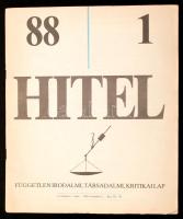 1988 A Hitel c. újság induló száma.