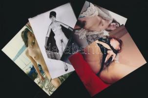 cca 1970-1980 Emlékek közt barangolva, 13 db finoman erotikus fénykép modern nagyításban, 13x9 cm /
...