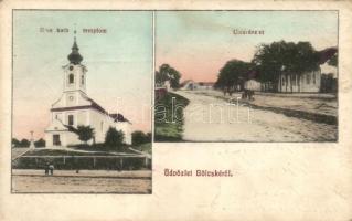 Bölcske, Katolikus templom, utcarészlet