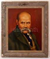 Olvashatatlan jelzéssel: Tarasz Hrihorovics Sevcsenko (1814-1861). Olaj, vászon, foltos, keretben, 5...