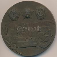 Szovjetunió DN "Moszkvai Szerszámgépgyár" Br emlékérem (70mm) T:2
Soviet Union ND "M...