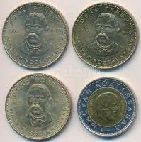 2003. 20Ft "Deák" (3x) + 2002. 100Ft "Kossuth" T:2