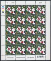 Üdvözlőbélyeg kisív, Greetings stamp mini sheet