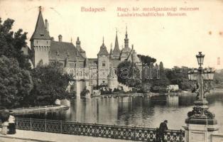 Budapest XIV. Városliget, Magyar Királyi Mezőgazdasági Múzeum, kiadja Taussig A. (EB)