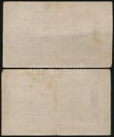 1918. 200K "A 2063" hullámos hátlap (5x) sorszámkövetők T:III